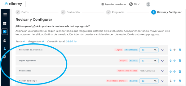 TESTS SUGERIDOS